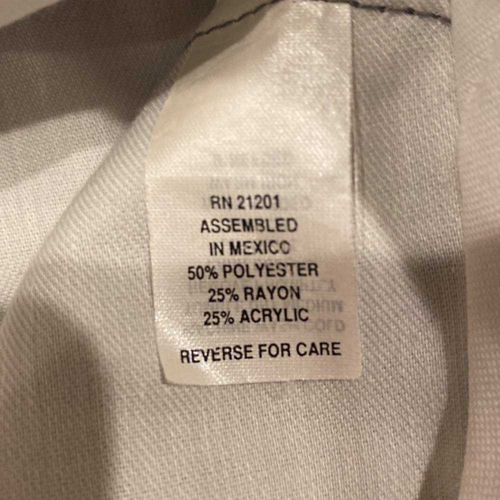 Farah gray pleated dress pants size 31 - Picture 7 of 11